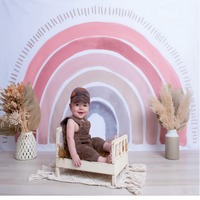 Kate Boho Rainbow Backdrop Designed by Mandy Ringe Photography